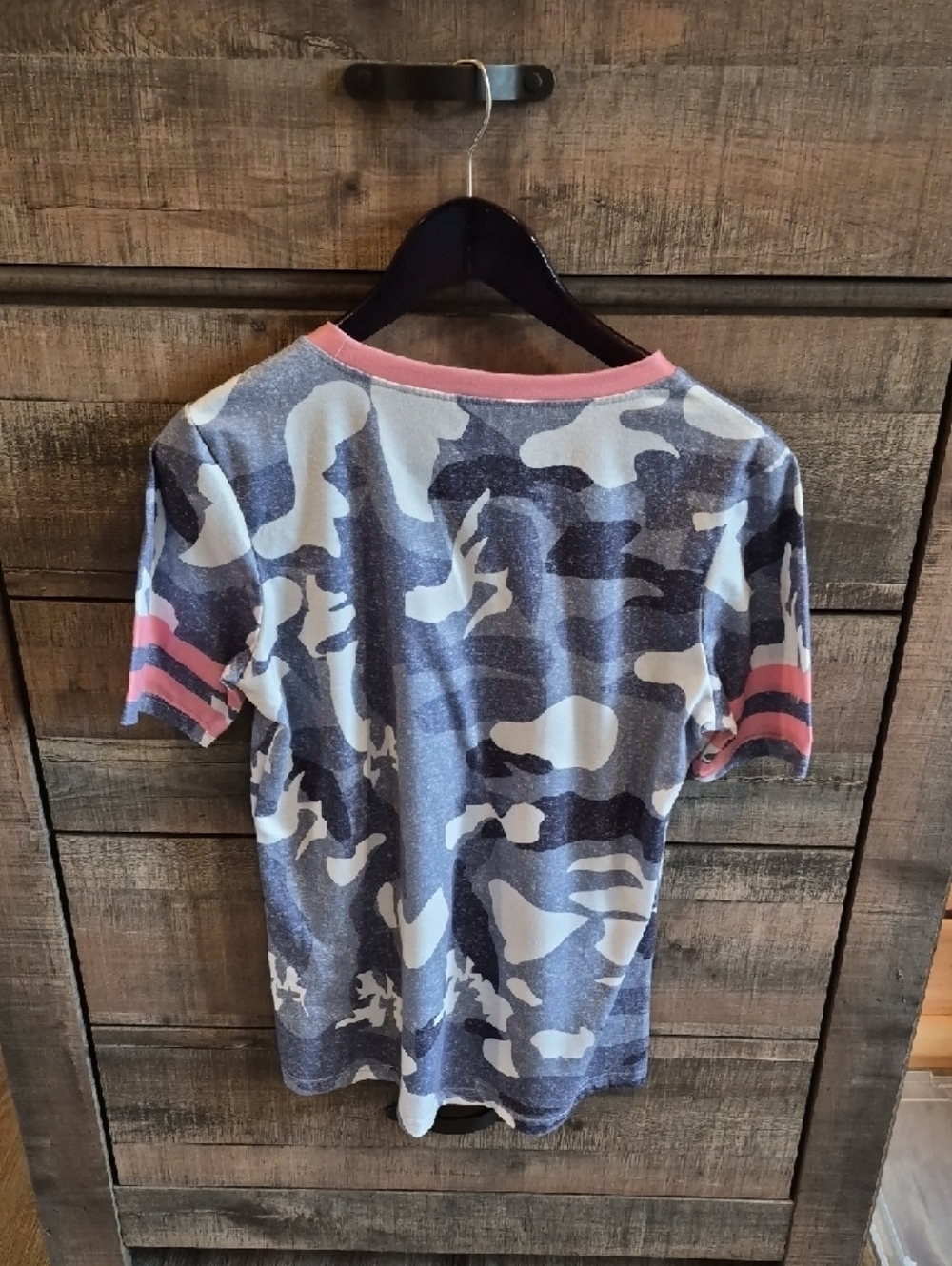 Womens Pink/ Blue T - Picture 3 of 3